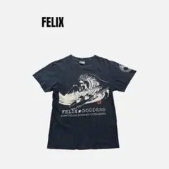 90s FELIX 黒 忍者 GODDESS グラフィック Tee サーフ 希少のサムネイル