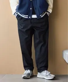 Firsthand ワイドシルエット ドロストチノパンツ　M ブラック　新品同様