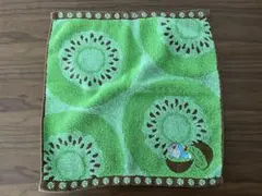 藤子F不二雄ミュージアム購入品☆ドラえもん　タオル　緑色　キウイのサムネイル