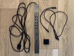 エレコム電源タップ7個口ACアダプタUSBタイプCジャンク品のサムネイル