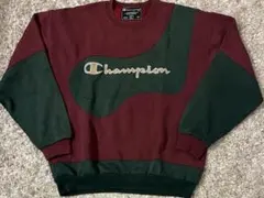 ⭐︎Champion チャンピオン クレイジーパターン スウェット/XL