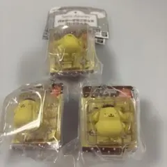 サンリオ　パッケージミニチュアコレクション　ポムポムプリン3個セット