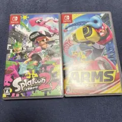 Nintendo Switch スプラトゥーン2 ARMS ソフト