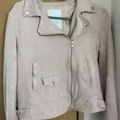 MERCURYDUO ピンク ライダースジャケット Fサイズ