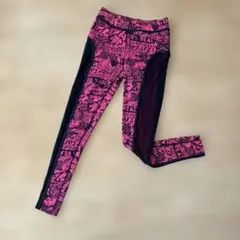 Zumba グラフィックプリント レギンス XS