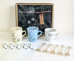 SNOOPYスヌーピー　マグカップ＆カラトリー＆バスタオルセットまとめ〈未使用〉