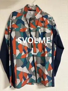 SVOLME ジオメトリックナイロンジャケット Lサイズ