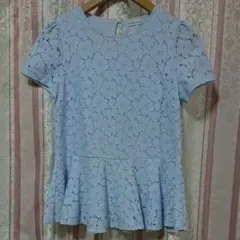 earthmusic&ecologyペプラムトップス