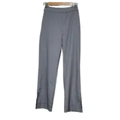 エムライン カジュアルパンツ ギンガムチェック柄 ウエストゴム【M】