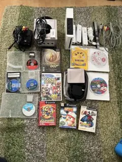 【ASUSプロジェクター付き】Wii & ゲームキューブ セットHDMI変換