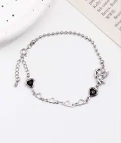 ハート キューピッド ブレスレット