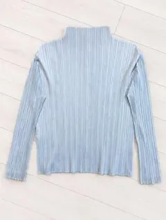 PLEATS PLEASE 長袖シャツ パープル サイズ3 - メルカリ