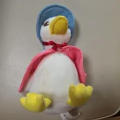 アヒル ぬいぐるみ ボンネット ケープ付き