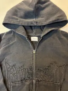 BLESSU ネイビー ジップアップパーカーM BLESSU ネイビー ジップアップパーカーM ブレスユー再販！話題のジップ