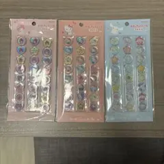 おはじきふうシール　サンリオ　セット