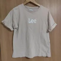 Lee 半袖 Tシャツ ベージュ ロゴプリントのサムネイル