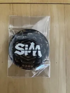 SiM【尽未来祭】缶バッジ　新品　普通郵便