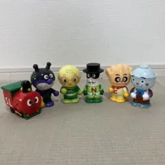 アンパンマン　ソフビ人形 6体セット
