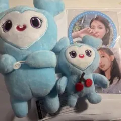 TWICE ナヨン　ナブリー　コースター　ぬいぐるみ　バッグチャーム