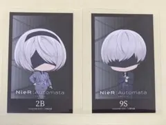 NieR:Automata マルイスーツ 2B 9S ブロマイド 2枚セット