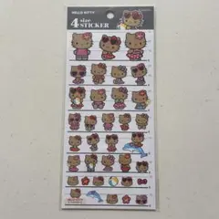 日焼けキティ サンリオ 4sizeステッカー シール キティ
