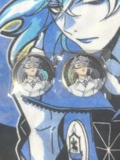 アズール 缶バッジ ツイステ