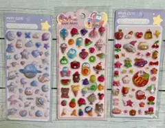 立体 シール 3点セット