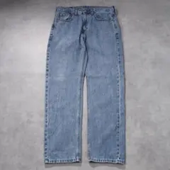 リーバイス505 Levis W32 ブルーデニム 青 古着 ボトム 18865