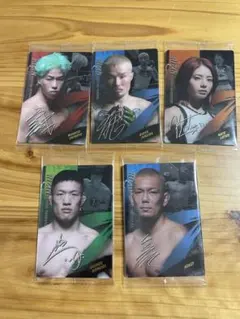 RIZIN ウエハース　5枚セット