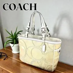 COACH コーチトートバッグ　ゴールド
