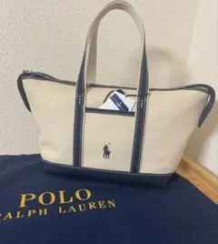 新品未使用 POLO RALPH LAUREN キャンバス　トートバッグのサムネイル