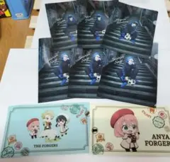 スパイファミリー3枚 ブルーロック6枚 クリアファイル