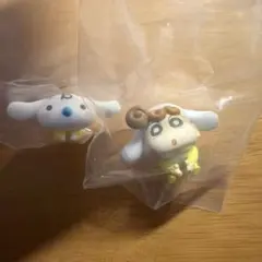 サンリオ クレヨンしんちゃんコラボ シナモン×ひまちゃん　ひまわり、みるく