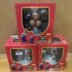 【3点セット】スーパーマリオ スタンダードフィギュア2