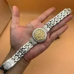 Royal 極太ブレスレット型腕時計 メンズ ヴィンテージ レア - メルカリ