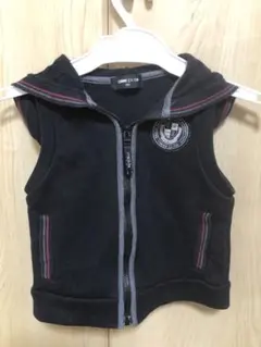 最終値下げ！コムサイズム☆パーカー　ベスト　90 子供服のサムネイル