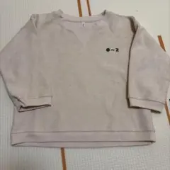 ほぼ未使organiczoo トレーナー　3-4y