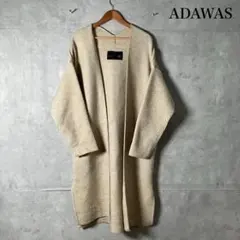 ADAWAS アダワス ロングカーディガン 厚手 定価41040 日本製 R12のサムネイル