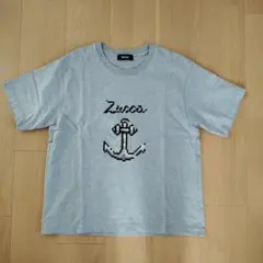 zucca アンカー 刺繍 Tシャツ グレーのサムネイル