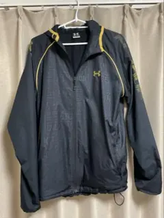 UNDER ARMOUR フルジップジャケット L ブラック/イエロー