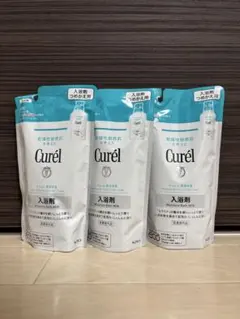キュレル Curel 薬用 入浴剤 詰め替え 360ml 3個のサムネイル
