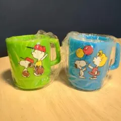スヌーピー　スタッキングマグ　コップ　プラカップ　2個セット