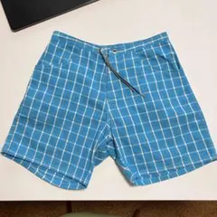 80s バードウェル　ヴィンテージ　チェック柄　ショートパンツ　29　程度良しのサムネイル