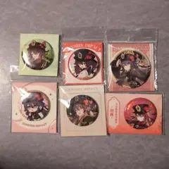 原神 胡桃 缶バッジ 6個セットのサムネイル