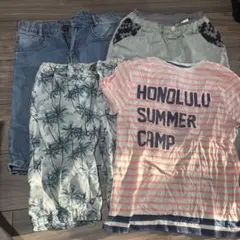 ハーフパンツ Tシャツセット キッズ服 140