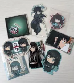 鬼滅の刃　時透無一郎　アクリルスタンド　ステッカー　ラバーマスコット　まとめ売り