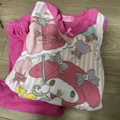 マイメロパジャマ　長袖　110