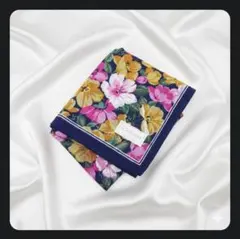 ✨️未使用✨️◉ハンカチ 花柄 コットン 綿
