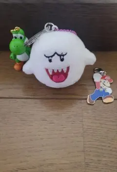 usj限定　テレサ　ヨッシー　ぬいぐるみキーホルダー　メタルチャーム　フィギュア