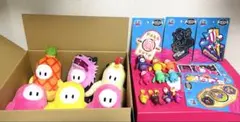 フォールガイズ　Fall Guys ぬいぐるみ　フィギュア　ステッカー　ガチャのサムネイル